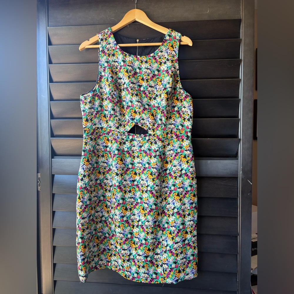 I heart Ronson Size 16 Floral Dress Back Zip Sleeveless